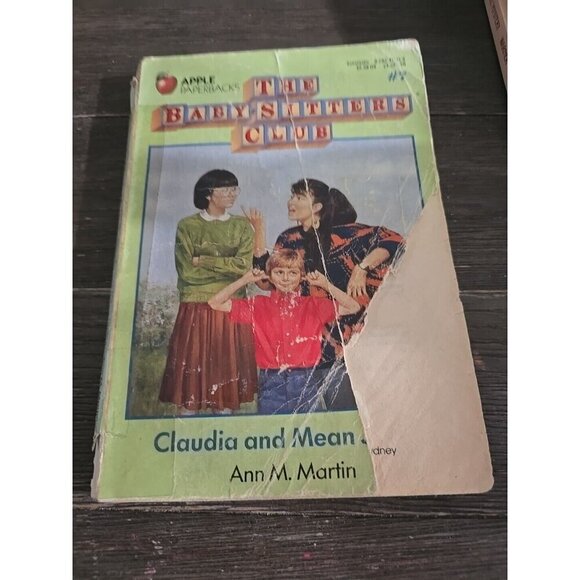 Vintage The Baby-Sitters Club #7 Claudia & Mean Janine Paperback - Picture 1 of 5